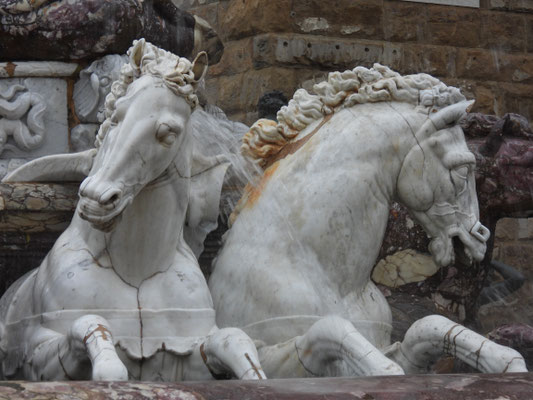 Detail der Fontana di Nettuno