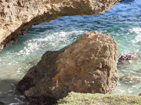 die Natural Bridge Arubas