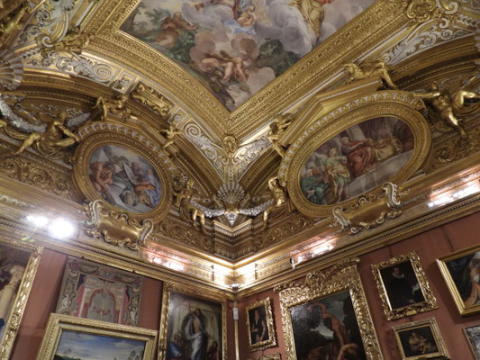 Deckenprunk und -protz im Palazzo Pitti