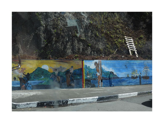 Graffiti auf Grenada