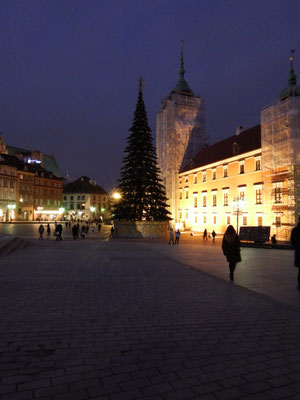 Weihnachtszeit in Warschau