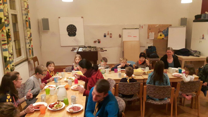 Essen beim Stammtreff 20.01.