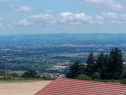 panorama au dessus de Roanne