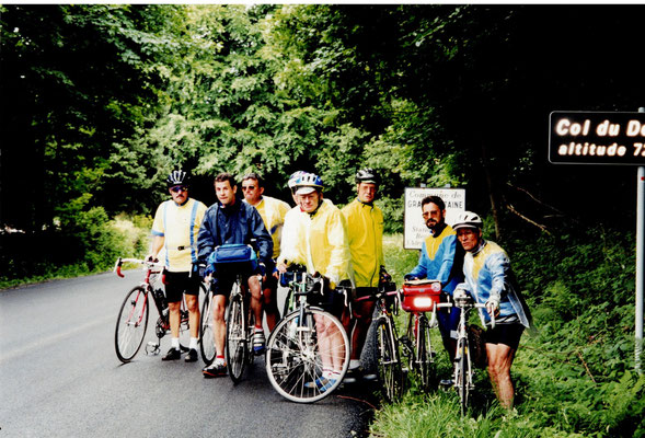 l'arrivée au col du Donon