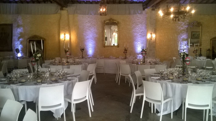 mise en lumière chateau de Pouget
