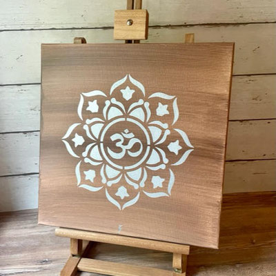 Unikat: Gemälde Mandala