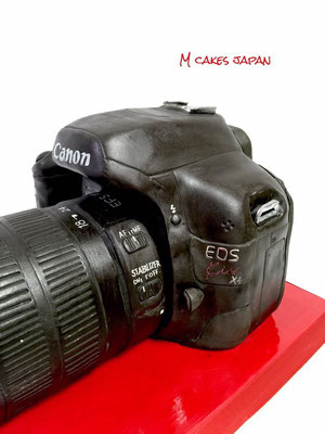 特大カメラ型ケーキ M Cakes エムケーキ