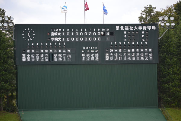平成28年度 イベント 宮城教育大学硬式野球部