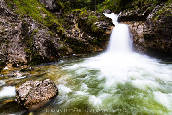 Wasserfall im Karwendelgebirge