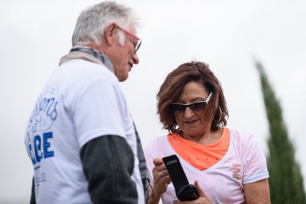 Alain Seureau et Marie Claude Morin en discussion