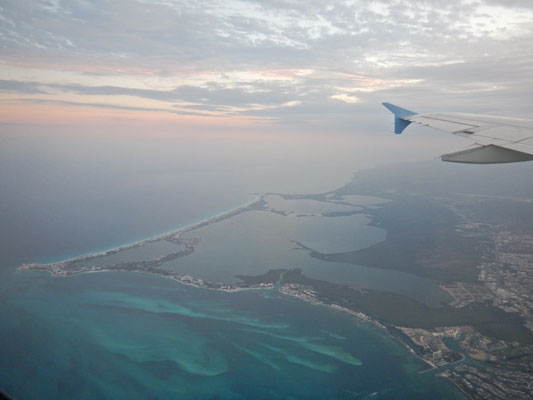 Zurück nach Cancun