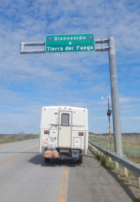 Tierra del Fuego-Feuerland ist erreicht!