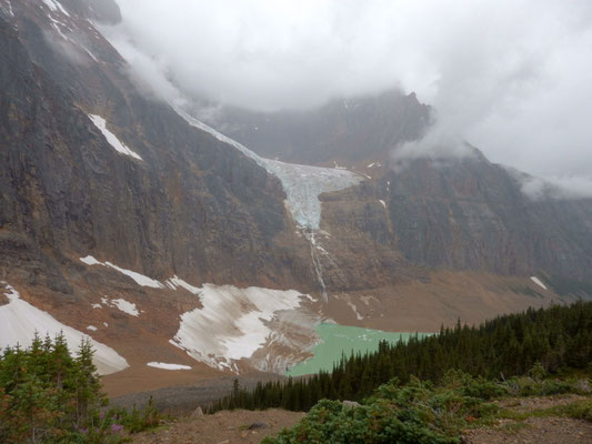Edith Cavell Glacier Jasper NP