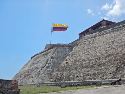 Fort Castillo San Felipe-von Sklaven mühsam erbaut