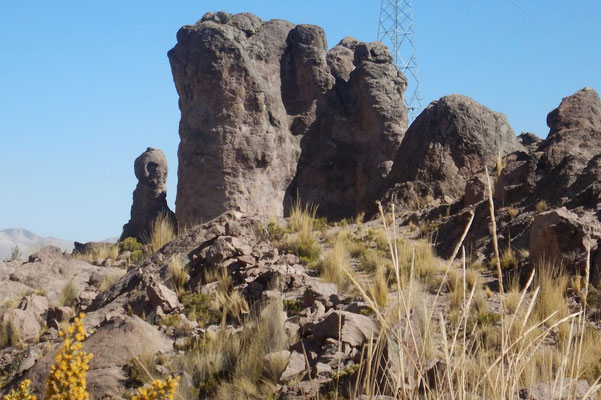 Canyonlandschaft unterwegs