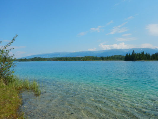 Am wunderschönen Boya lake