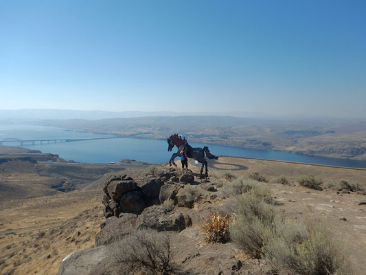 Wildhorses monument