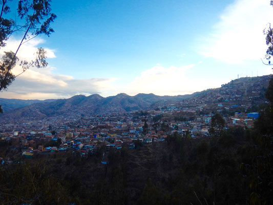 Blick auf Cusco