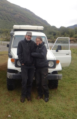 Alex und Katrin mit Jolly Jumper