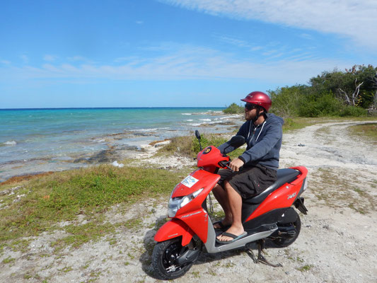 Rollertour auf Cozumel