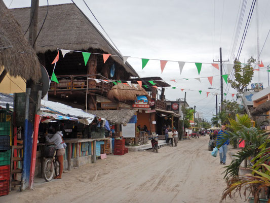 "Stadtzentrum" von Holbox