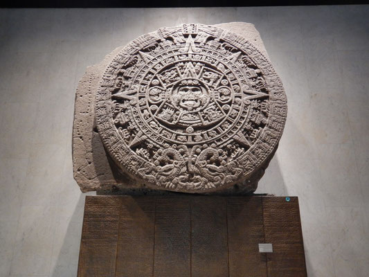 Aztekische Sonnenscheibe