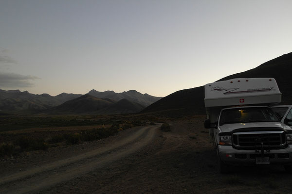 Wildcamp auf dem Altiplano