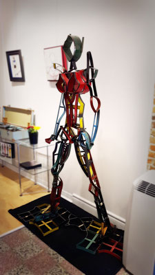 sculpture robot eric nado