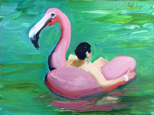Flamingo, San Fruttoso, 2017