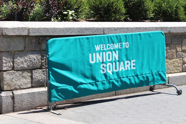 Union Square公園の入り口