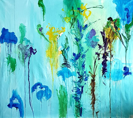 Printemps au Rajasthan-acrylique-175x155,2021