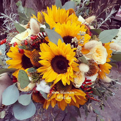 Brautstrauß Wedding Hochzeit Enzkreis Bridalbouquet Weddingbouquet Brautstrauss Braut Sonnenblumen