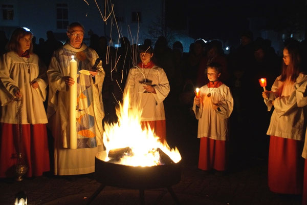 Osterfeuer - Osternacht