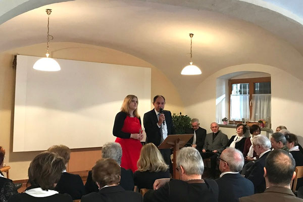 Die Pfarrgemeinderatssprecher führten durch das Programm 