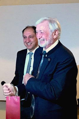 Verabschiedung von Kirchenchorleiter Werner Liebl