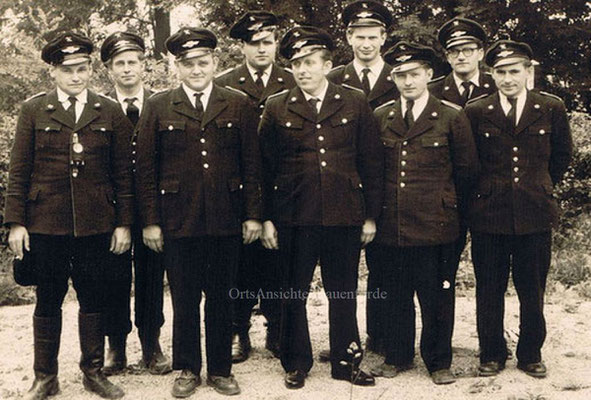 Günter Reitemeier, Ernst Richter, Werner Garbe, Kurt Maidorn, Valentin Pfarr, Harry Brinkmeier, Fritz Geldbach, Georg Koch, Karl Mauritius.