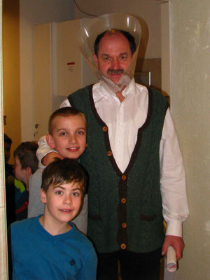 Herr Hermann mit Halskrause