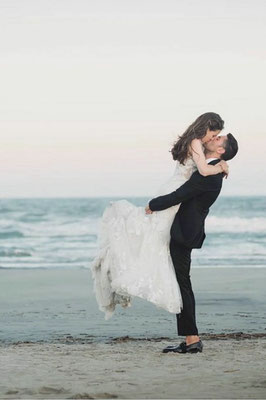 Paarshooting am Strand von Sylt