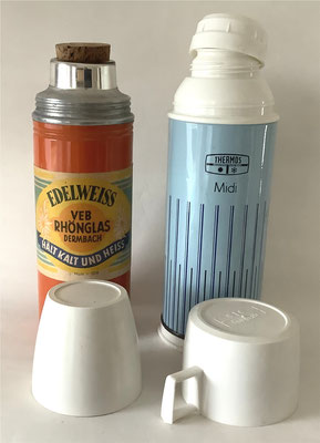 Thermosflaschen aus deutscher und englischer  Produktion