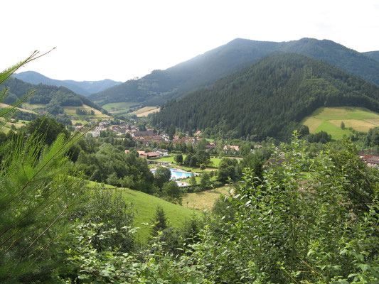 Blick nach Obersimonswald