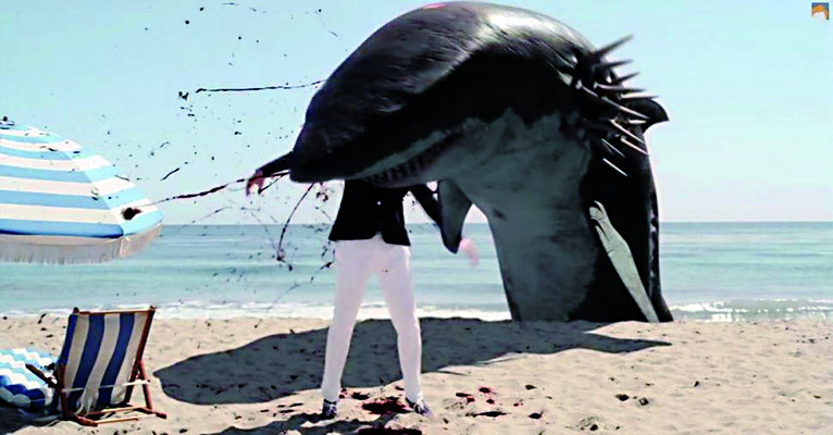 Sharktopus Vs Pteracuda de Kevin O'Neill - 2014 / Science Fiction - Animal Tueur