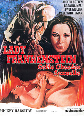 Lady Frankenstein - Cette Obsédée Sexuelle (1971/de Mel Welles & Aureliano Luppi) 