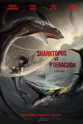 Sharktopus Vs Pteracuda (2014/de Kevin O'Neill) 