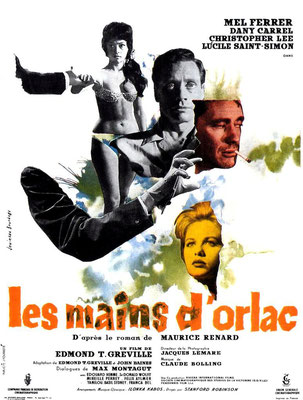 Les Mains d'Orlac (1960/de Edmond T. Gréville)