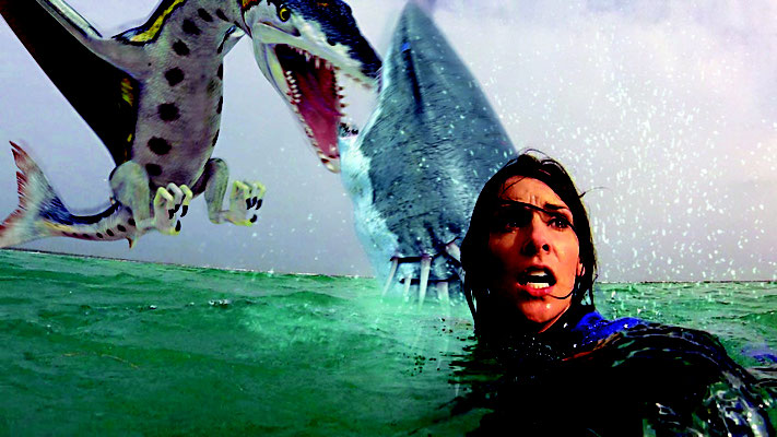 Sharktopus Vs Pteracuda de Kevin O'Neill - 2014 / Science Fiction - Animal Tueur 