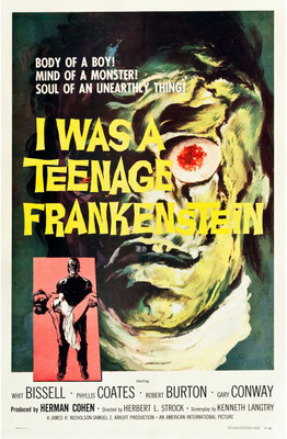 I Was A Teenage Frankenstein (1957/de Herbert L. Strock) 