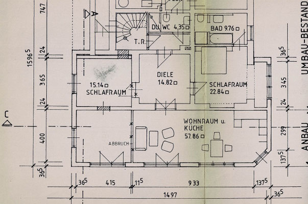 Aufmaß, Grundriss erstellen; Exposé