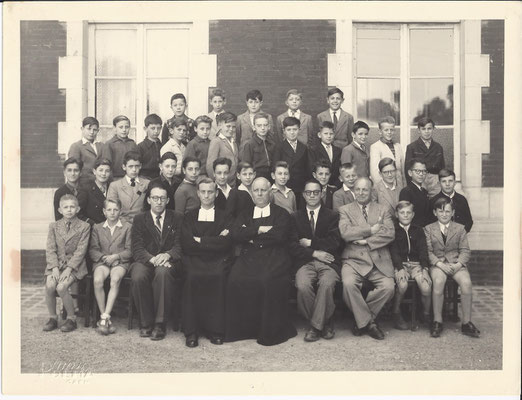 Classe de 6ème en 1952