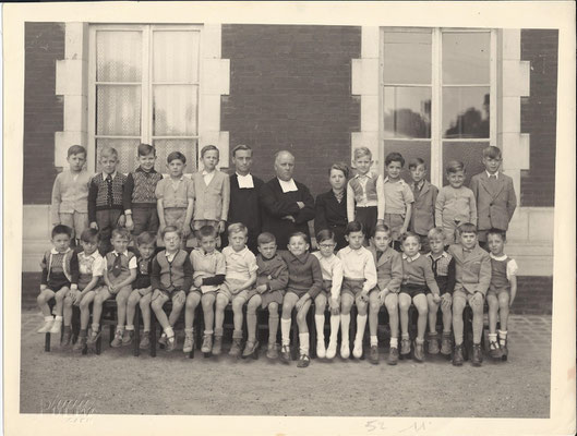 Classe de 11ème en 1952