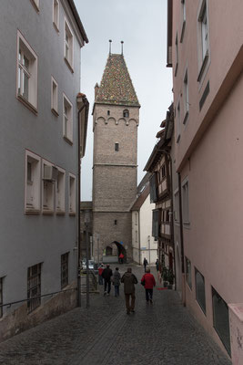 Das Metzgertor ist der einzige erhaltene Stadttor.